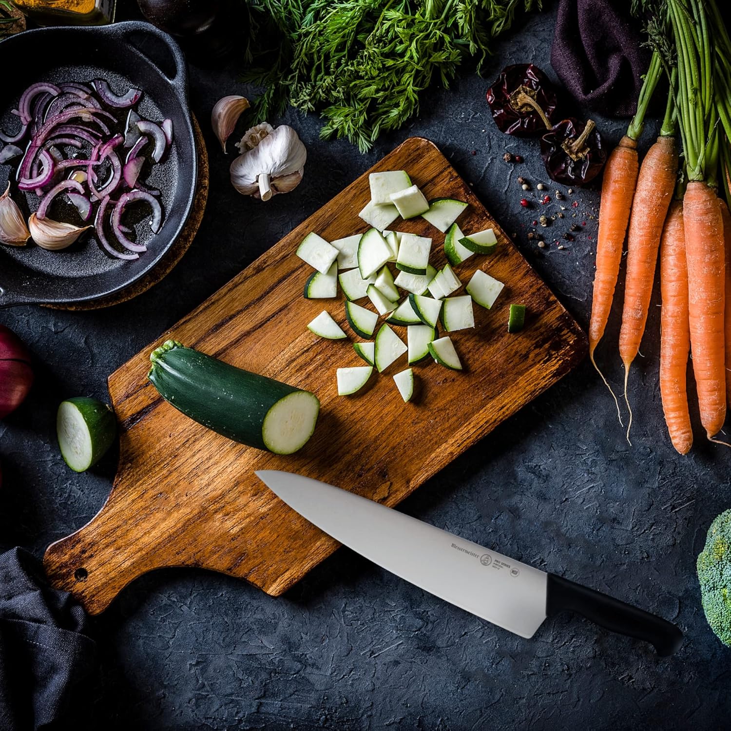 Messermeister Pro Series 12” Tall Blade Chef’s Knife